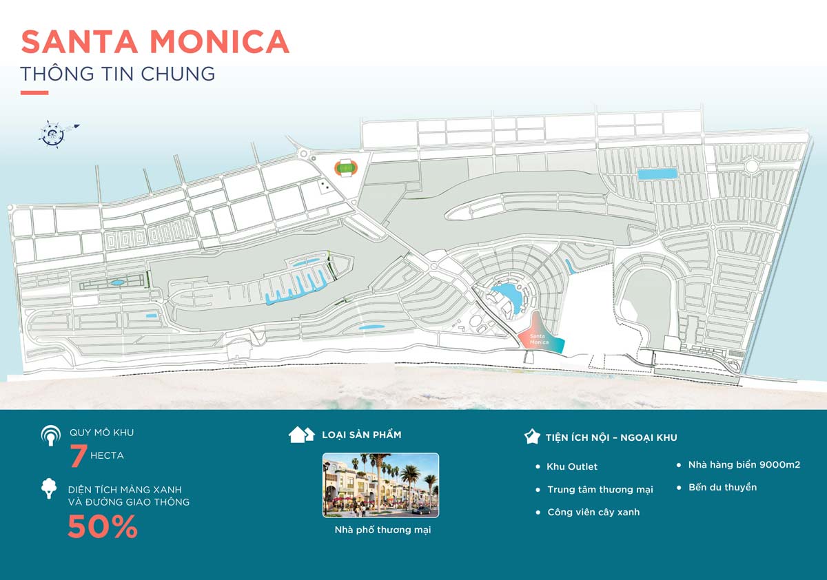 Thông tin chung Santa Monca