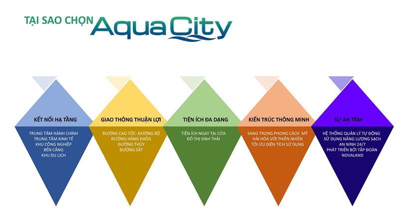 Lý do nên lựa chọn Aqua City để đầu tư, an cư