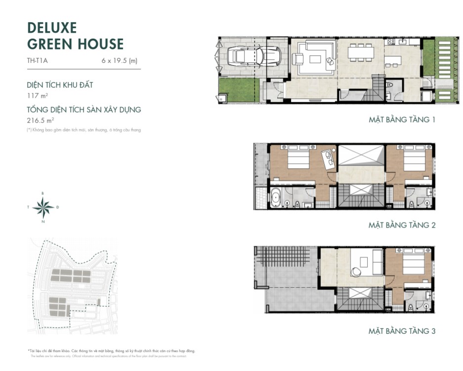 DELUXE GREEN HOUSE 117M2