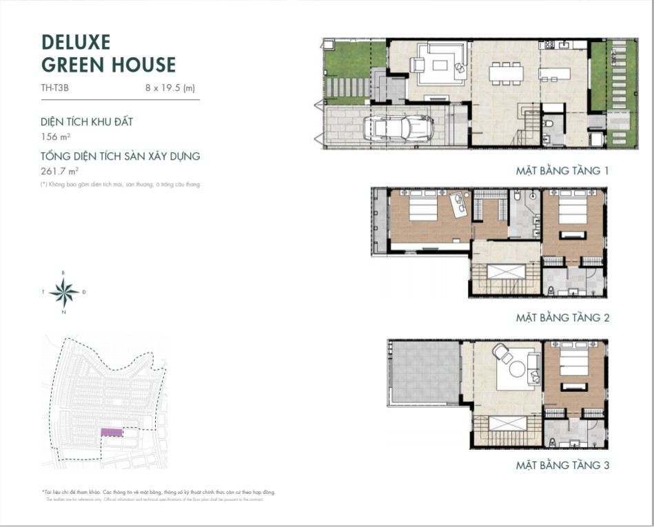 DELUXE GREEN HOUSE 156M2