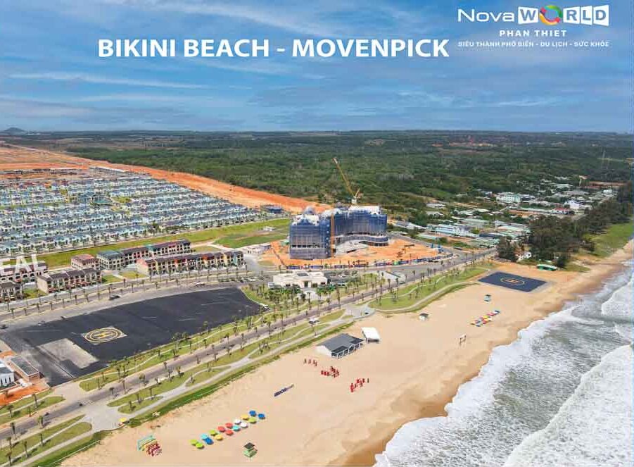 Tiến độ hoàn thiện Công viên ven biển Bikini Beach