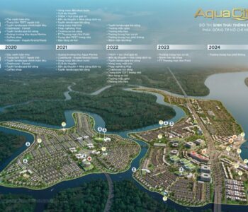 Tin tức và hình ảnh mới nhất về tiến độ Aqua City quý 1/2022