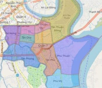 Bản đồ quy hoạch quận 7 cập nhật mới nhất