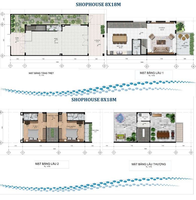 SHOPHOUSE 8X18M